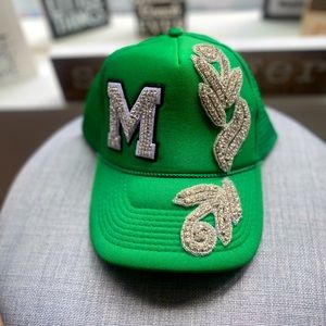 Green Trucker with Custom details